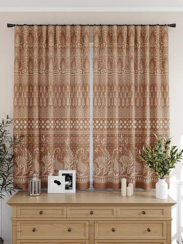 Шторы коричного цвета для кухни в Иркутске - Страница 19 9925503 - 5