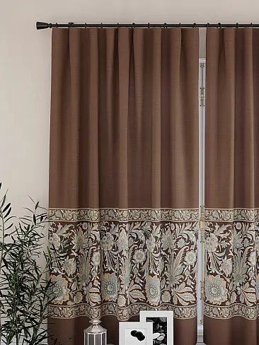 Шторы коричного цвета для кухни - Страница 3 9925501 - 4