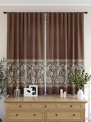 Шторы коричного цвета для кухни - Страница 3 9925501 - 5