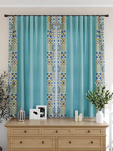 Бирюзовые шторы в Ростове-на-Дону 9925513 - 5