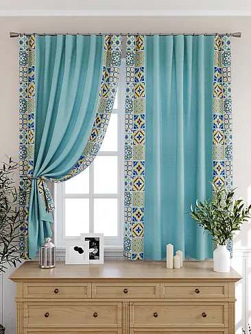 Бирюзовые шторы в Ростове-на-Дону 9925513 - 7