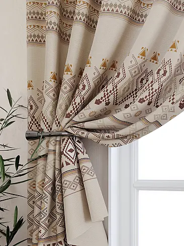 Шторы коричного цвета для кухни - Страница 8 9925523 - 3