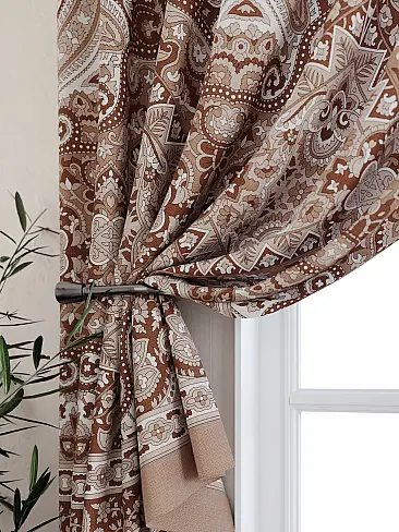 Шторы коричного цвета для кухни в Иркутске - Страница 18 9925526 - 3