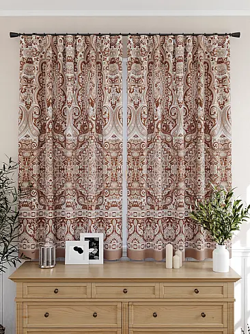 Шторы коричного цвета для кухни в Иркутске - Страница 18 9925526 - 5