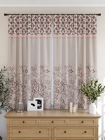 Шторы коричного цвета для кухни в Иркутске - Страница 19 9925527 - 5