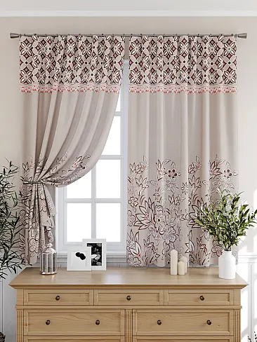 Шторы коричного цвета для кухни в Иркутске - Страница 19 9925527 - 7