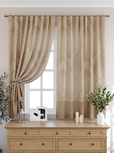 Шторы коричного цвета для кухни в Иркутске - Страница 7 9925549 - 7