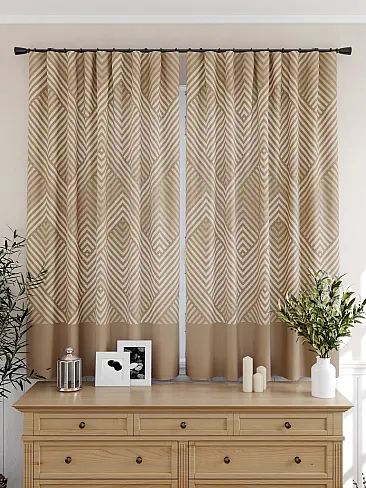 Шторы коричного цвета для кухни в Иркутске - Страница 7 9925549 - 5