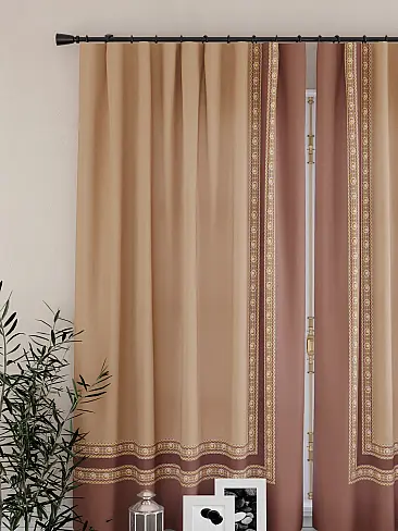 Шторы коричного цвета для кухни - Страница 3 9925560 - 4