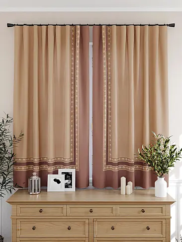 Шторы коричного цвета для кухни - Страница 3 9925560 - 5