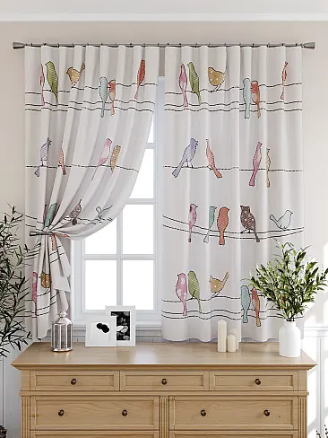 Шторы коричного цвета для кухни - Страница 6 9925567 - 7