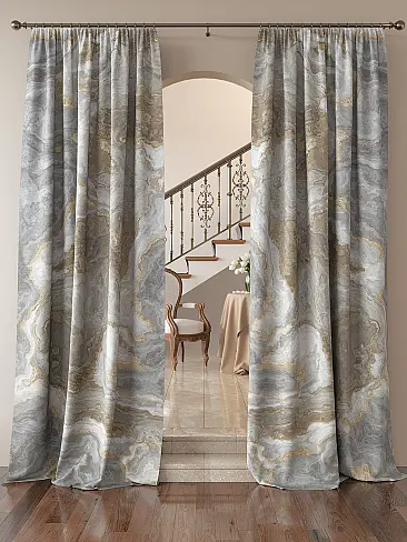 Широкие шторы на крючках в Владивостоке 9919145 - 2