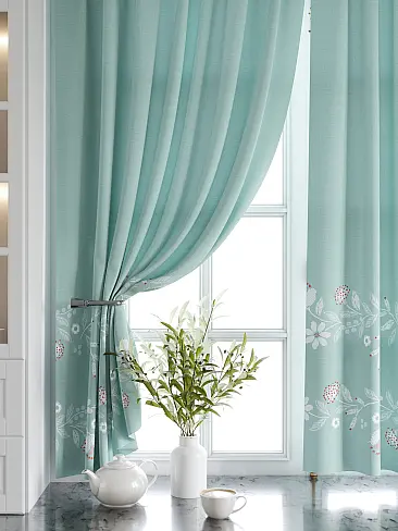 Короткие шторы в классическом стиле - Страница 23 9920716 - 5