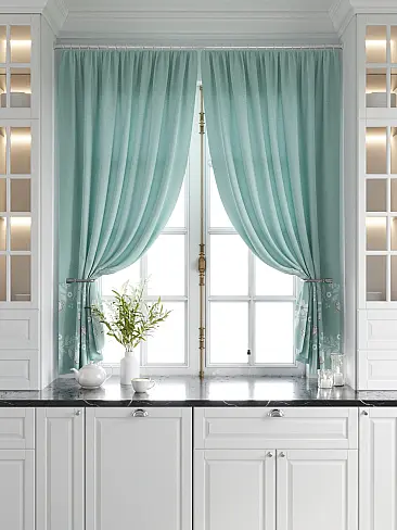 Короткие шторы в классическом стиле - Страница 23 9920716 - 6