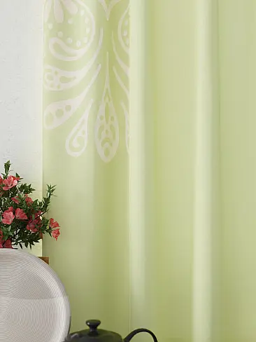 Шторы зеленого цвета для кухни - Страница 3 9925642 - 4