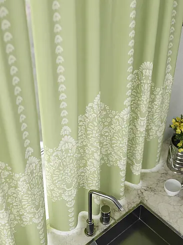 Шторы зеленого цвета для кухни - Страница 6 9925654 - 6