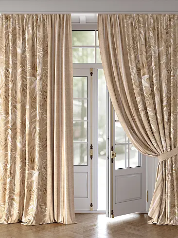 Шторы в зал с крупным рисунком 9981138 - 2