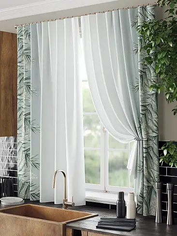 Короткие шторы салатового цвета - Страница 41 9961307 - 5