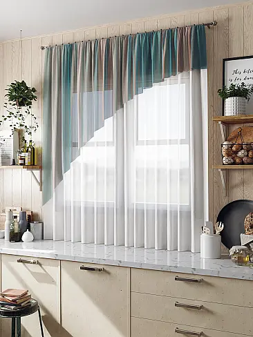 Тюль вуаль в полоску в Новокузнецке - Страница 2 71516006 - 2