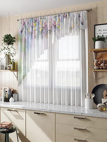 Шторы из тюля вуали короткие в Ижевске - Страница 168 71516019 - 2