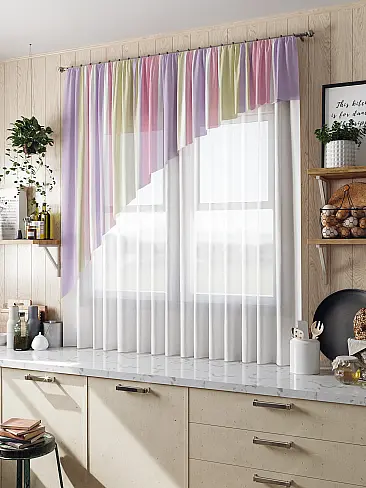 Тюль вуаль в полоску в Новокузнецке - Страница 2 71516009 - 2