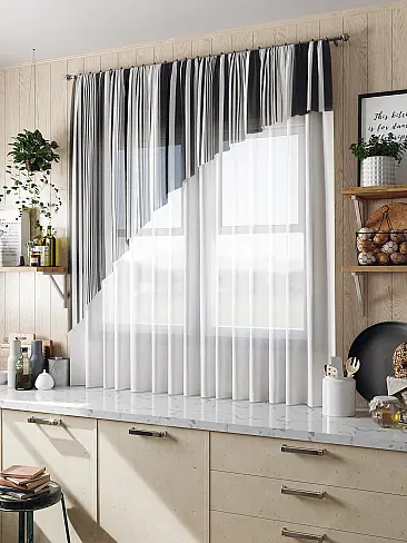 Тюль вуаль в полоску в Новокузнецке - Страница 2 71516015 - 2