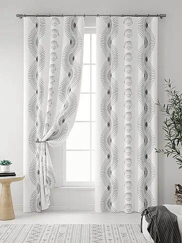 Шторы белого цвета для коттеджа в Иркутске - Страница 411 9535198 - 4