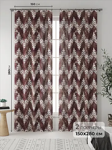 Комплект штор в итальянском стиле 9535050 - 2