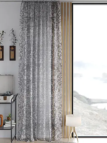 Шторы вуаль с мелким рисунком 71542088 - 2