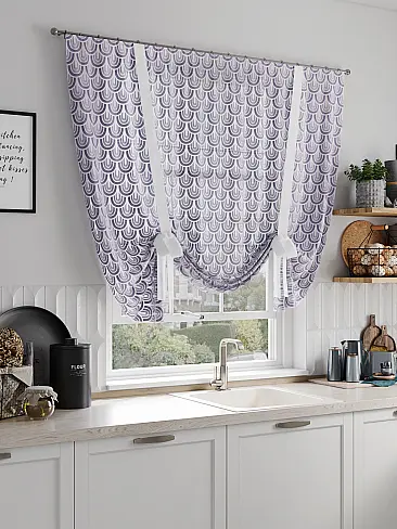 Шторы нейлон для кухни в Балашихе 71518052 - 2