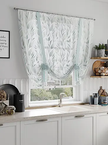 Тюль вуаль с рисунком бабочки в Екатеринбурге 71518090 - 2