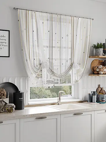 Шторы из тюля вуали короткие - Страница 3 71518105 - 2