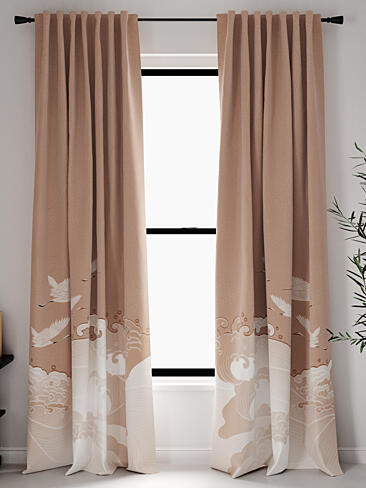 Шторы с рисунком рогожка в Екатеринбурге 9986206