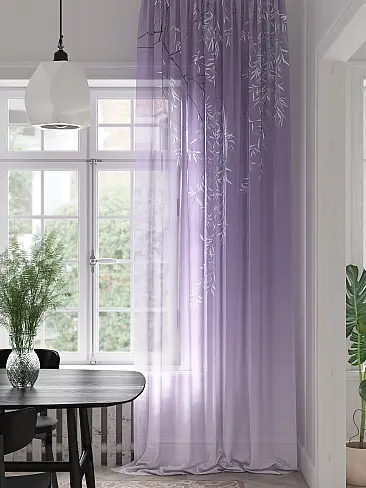 Шторы лилового цвета для зала - Страница 5 71974400 - 2