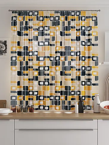 Шторы желтого цвета с зигзагом в Уфе - Страница 18 71519029 - 2