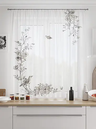 Шторы из тюля вуали короткие в Пензе - Страница 7 71519032 - 2