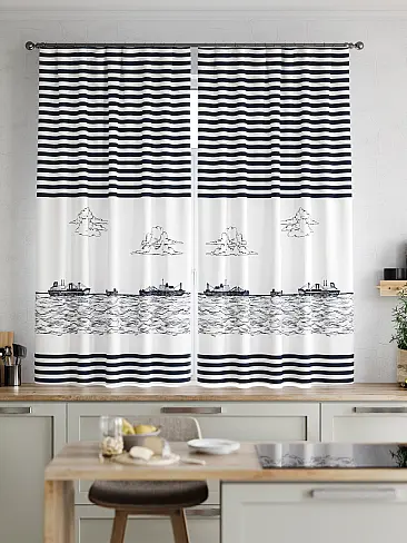 Шторы в морском стиле в Красноярске 9920143 - 3