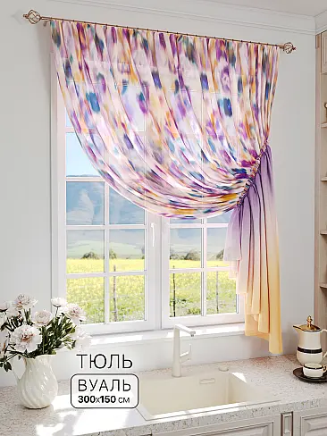 Шторы из тюля вуали короткие в Ижевске - Страница 163 71513019 - 2