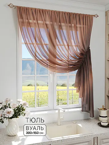 Шторы из прозрачного тюля в Екатеринбурге - Страница 386 71513041 - 2