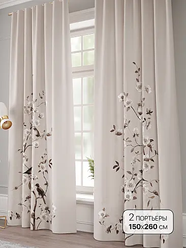 Шторы ванильного цвета для спальни в Липецке - Страница 219 9941180 - 2