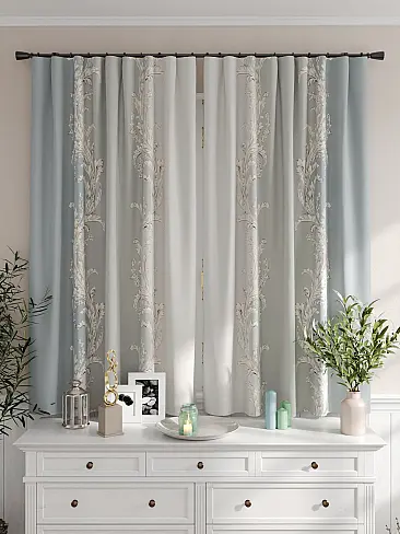 Короткие шторы в стиле гжель в Тольятти - Страница 5 9576104 - 5