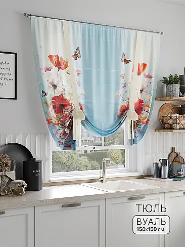 Шторы из тюля вуали короткие в Ижевске - Страница 149 71518314 - 2