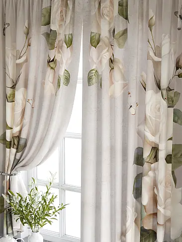 Шторы в римском стиле для коттеджа - Страница 8 9920786 - 4