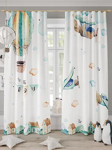 Широкие шторы на крючках в Владивостоке 9941167 - 2