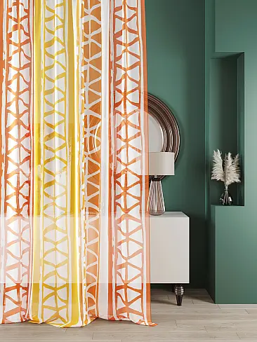 Шторы желтого цвета с зигзагом - Страница 6 71583034 - 2