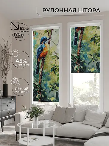 Шторы из полиэстера в Новосибирске 17772530 - 2