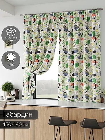 Короткие шторы салатового цвета - Страница 45 9587102 - 2