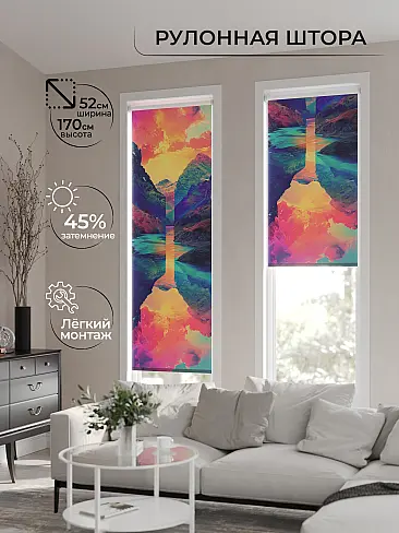 Рулонные шторы из тюля в Санкт-Петербурге 17773511 - 2