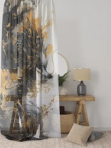 Шторы оранжевого цвета для зала в Уфе - Страница 2 71582019 - 2