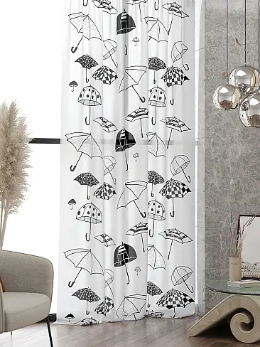 Тюль вуаль с детским рисунком 71583104 - 2